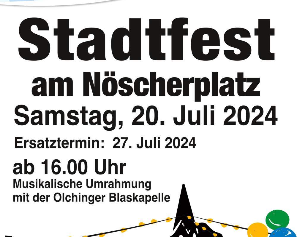 Stadtfest Plakat