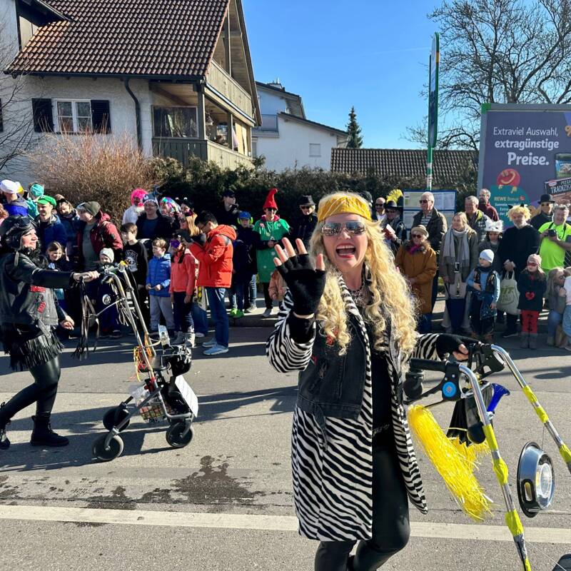 Fußgruppe Rollator-Gang